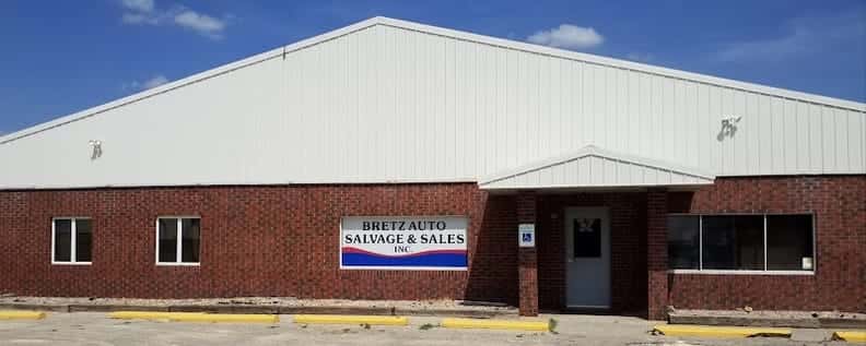 Bretz Auto Salvage & Sales at 1862 250th Ave, Hays, KS 67601