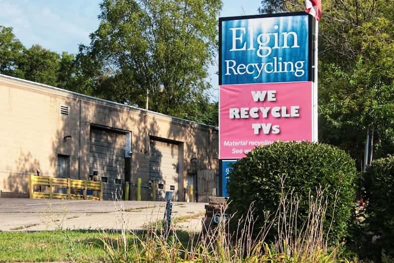 Elgin Recycling Center at 660 Schiller St, Elgin, IL 60123