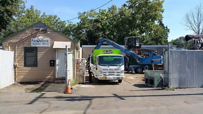 Novellas Scrap Yard at 5 Thorpe St, Danbury, CT 06810