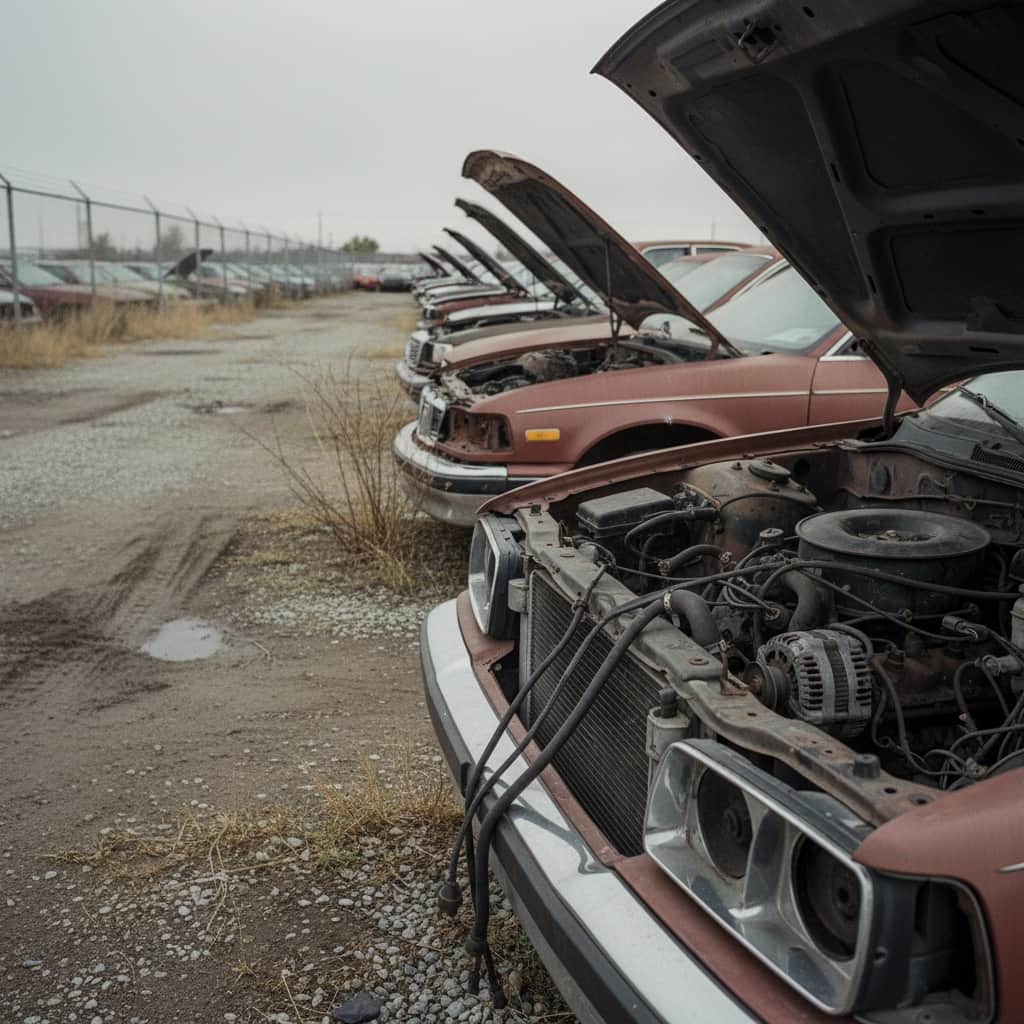 Los mejores autos para buscar en un yonker U Pull It por partes de alto valor