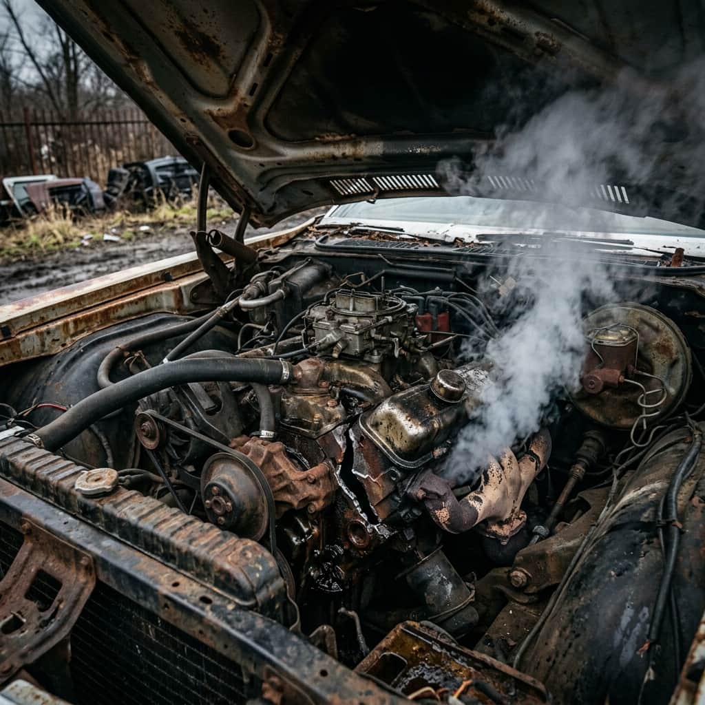 How to Junk a Car with a Blown Engine (Repair vs. Scrap Guide)