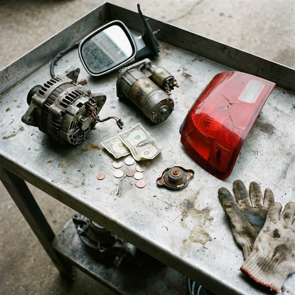 Junkyard Price List: Flat Part Pricing at 9 U-Pull Chains