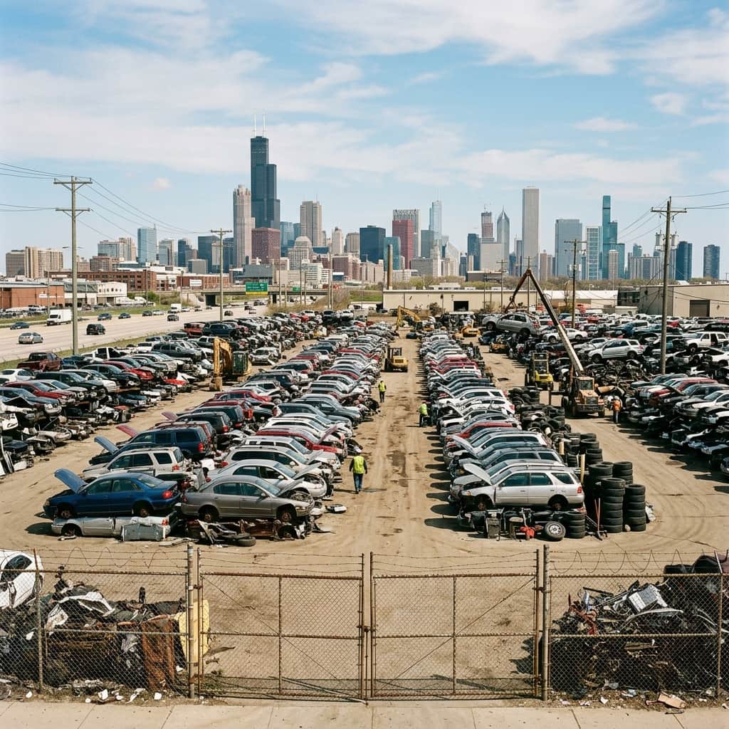 How to Junk a Car in Illinois: Title Laws, SOS Forms & Chicago Area Guide