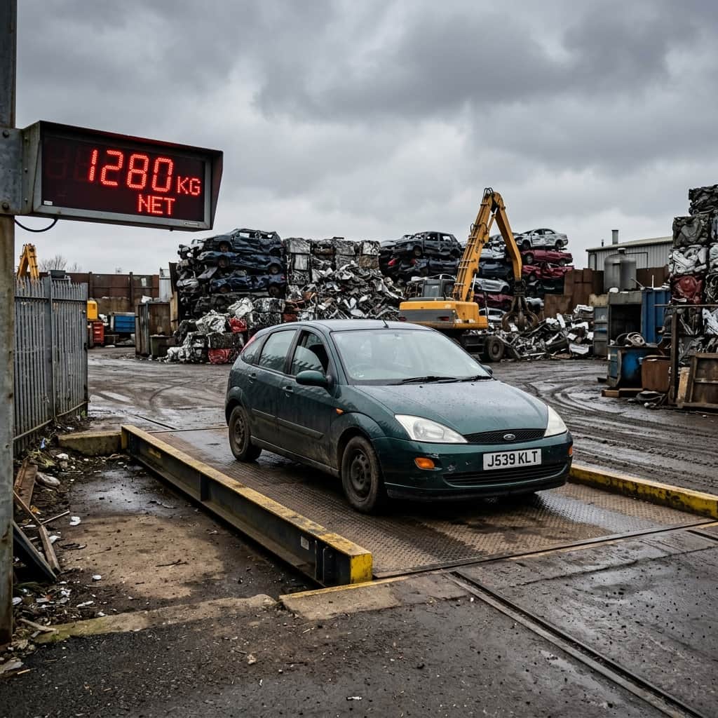 Junk Car Value by Weight: How Scrap Yards Calculate What Your Car Is Worth