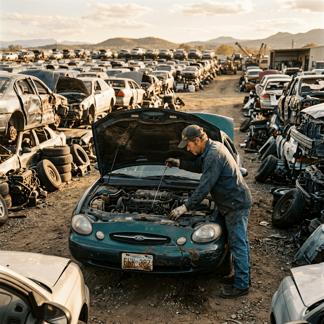 Junkyard Goldmine: How to Read a Donor Vehicle's History Like a Pro