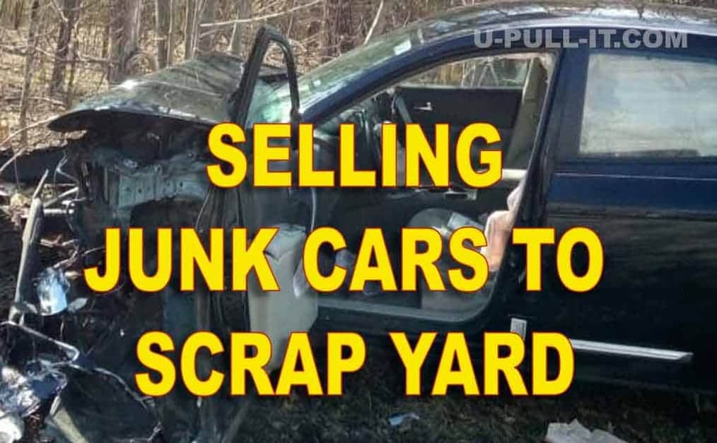 Selling Junk Cars To A Scrap Yard Near Me