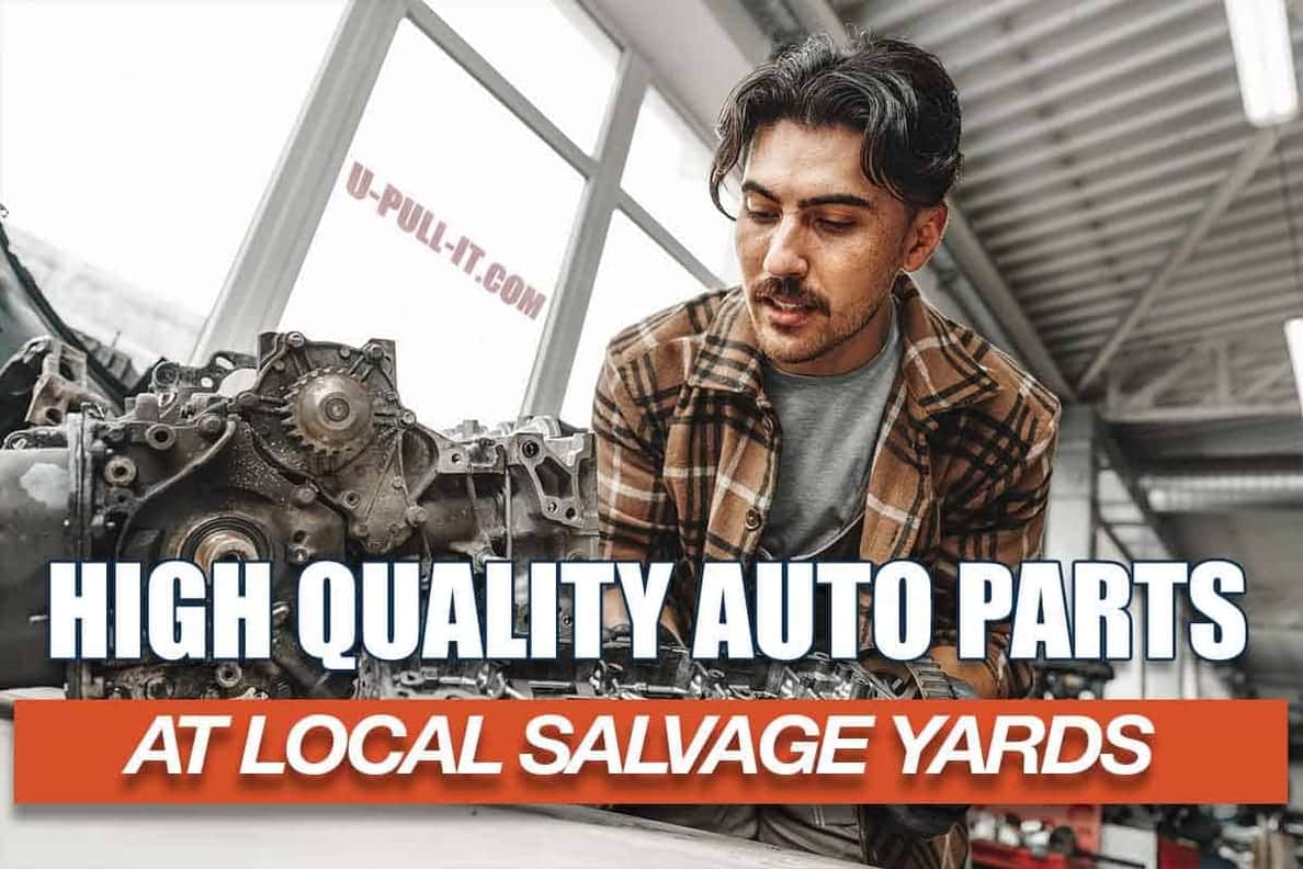 Así es como encuentro auto partes de alta calidad en los desguaces.