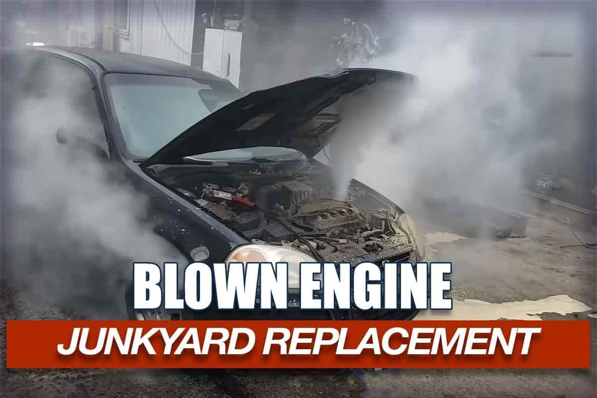 Reemplazo de motor dañado de un yonke: ¡Revive tu auto!