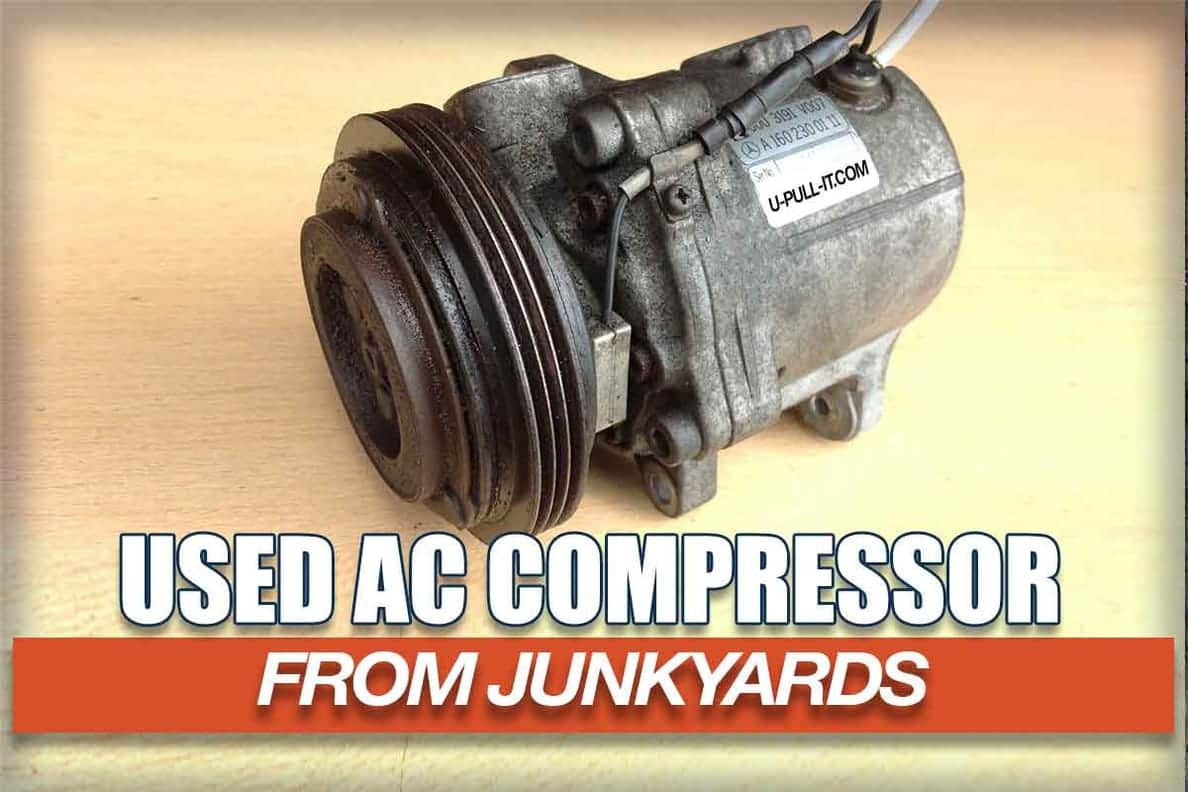 Compresor de aire acondicionado usado de calidad de yonkes | Auto partes asequibles