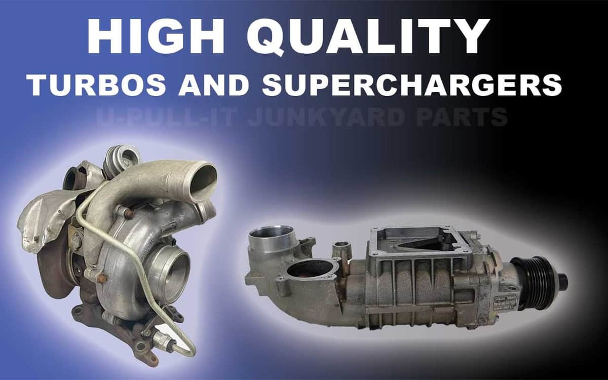 Make It Go Fast: Finding Turbo, Supercharger Parts at Your Local Junkyard