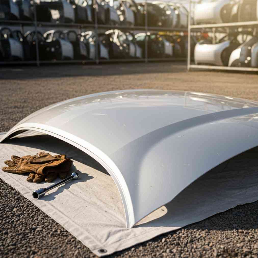 How to Pull and Install a Used Car Hood for Sale