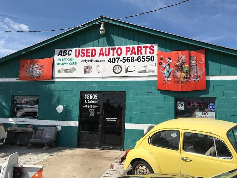 ABC Used Auto Parts at 18609 E Colonial Dr, Orlando, FL 32820 — used auto parts in Orlando, FL