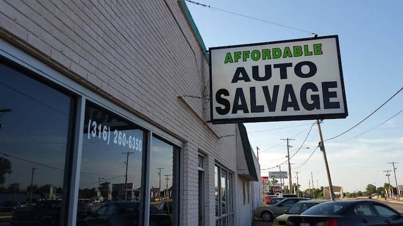 Affordable Auto Salvage at 2865 S Broadway, Wichita, KS 67216 — used auto parts in Wichita, KS
