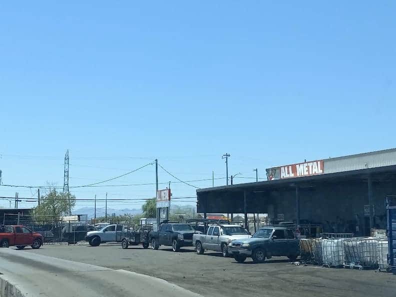 All Metal Buys Scrap at 2900 W Lincoln St, Phoenix, AZ 85009 — used auto parts in Phoenix, AZ