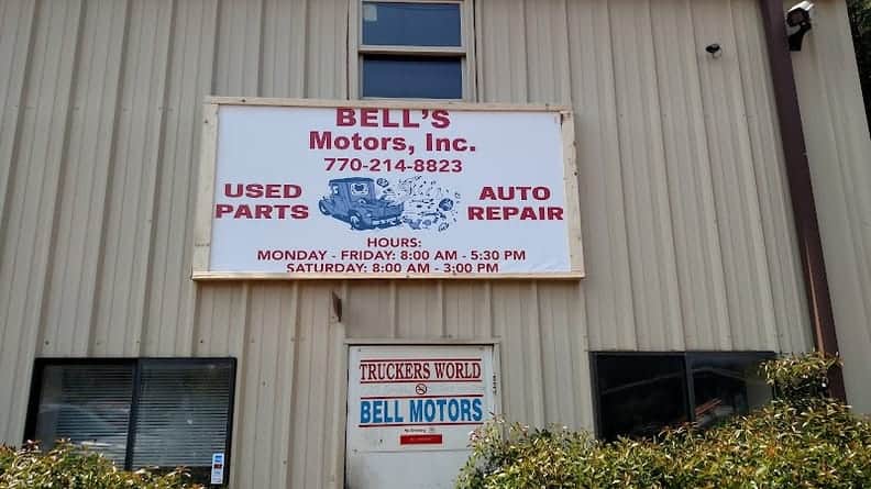 Bell's Motors Inc. at 1035 E Wayside Rd, Carrollton, GA 30116 — used auto parts in Carrollton, GA