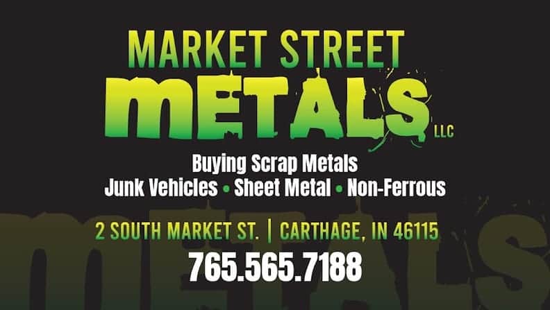 Carthage Auto Salvage at 9 W Mill St, Carthage, IN 46115