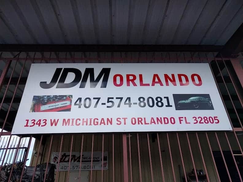 JDM Orlando, Inc at 1343 W Michigan St, Orlando, FL 32805 — used auto parts in Orlando, FL