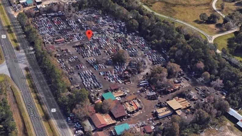 John's Auto Parts at 3625 S US Hwy 1, Bunnell, FL 32110