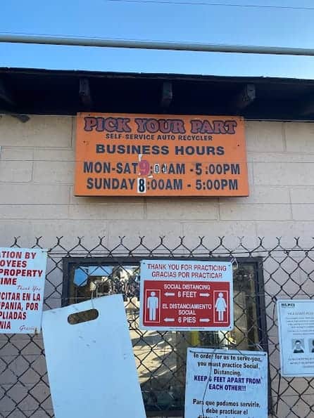 Junkyard Auto Parts — used auto parts in Los Angeles, CA