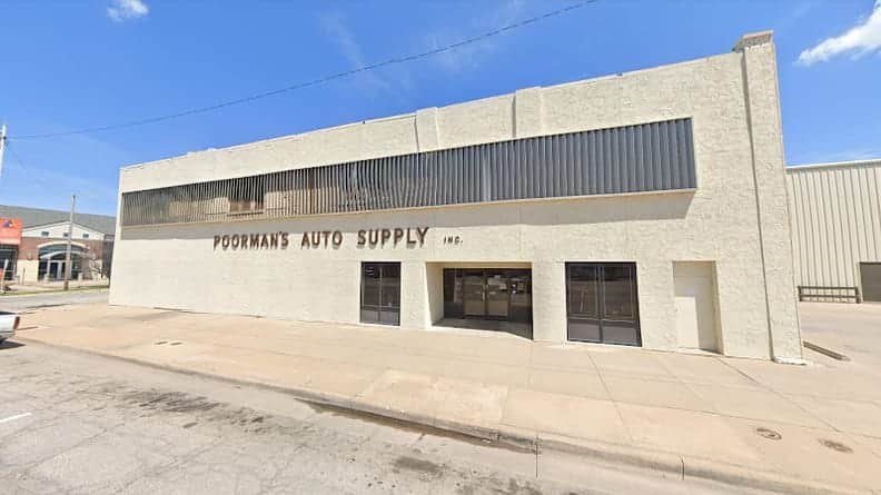 Poorman Auto Supply at 1400 E Douglas Ave, Wichita, KS 67214 — used auto parts in Wichita, KS