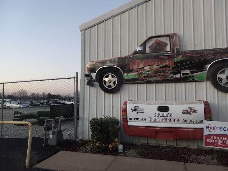 Pratt's Auto Salvage at 170 Industrial Dr, Hoxie, AR 72433