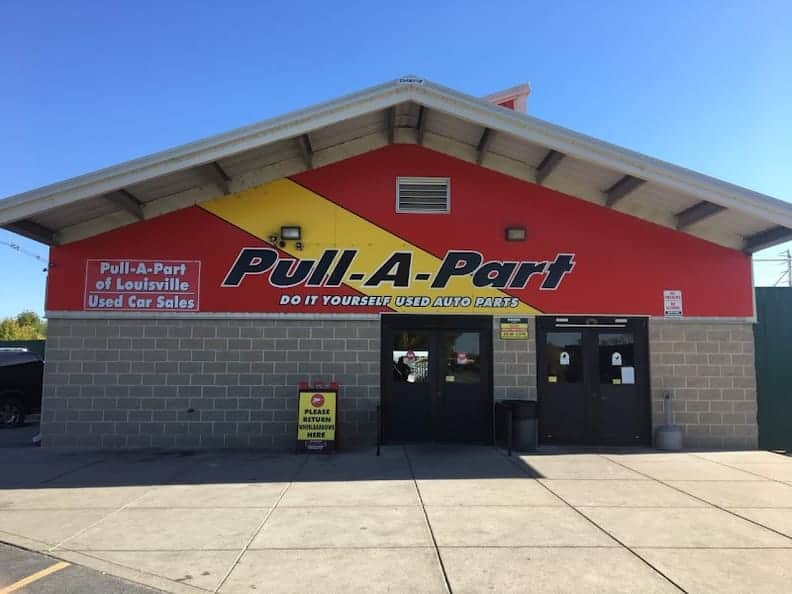 Pull-A-Part at 6825 Recovery Road, Louisville, KY 40214 — used auto parts in Louisville, KY