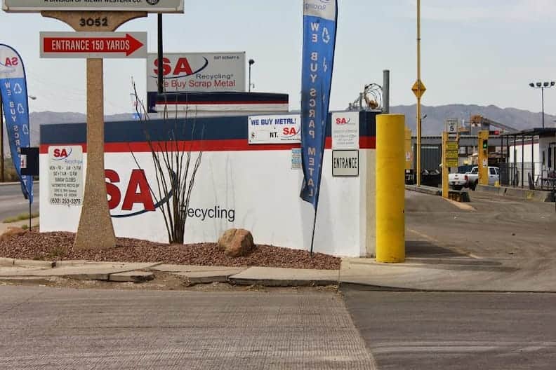 SA Recycling at 3210 S 19th Ave, Phoenix, AZ 85009 — used auto parts in Phoenix, AZ