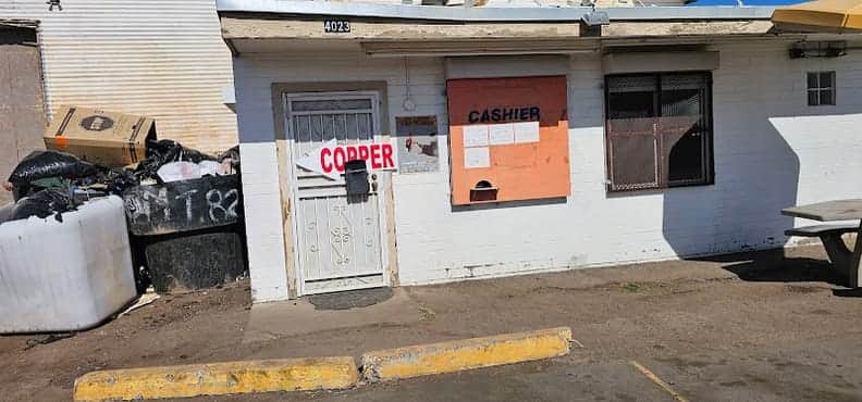 SS RECYCLING LLC at 4023 N 38th Ave, Phoenix, AZ 85019 — used auto parts in Phoenix, AZ