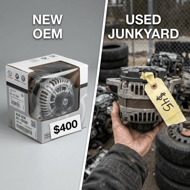 Used Auto Parts Buying Guide: What Is Safe to Buy Used and What Is Not