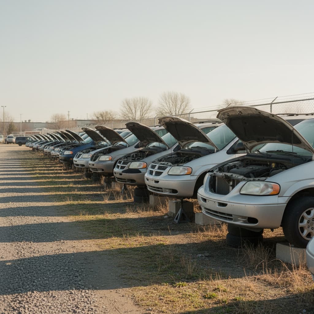 Dodge Grand Caravan Junkyard Parts Guide: Best Parts to Pull and What Fits