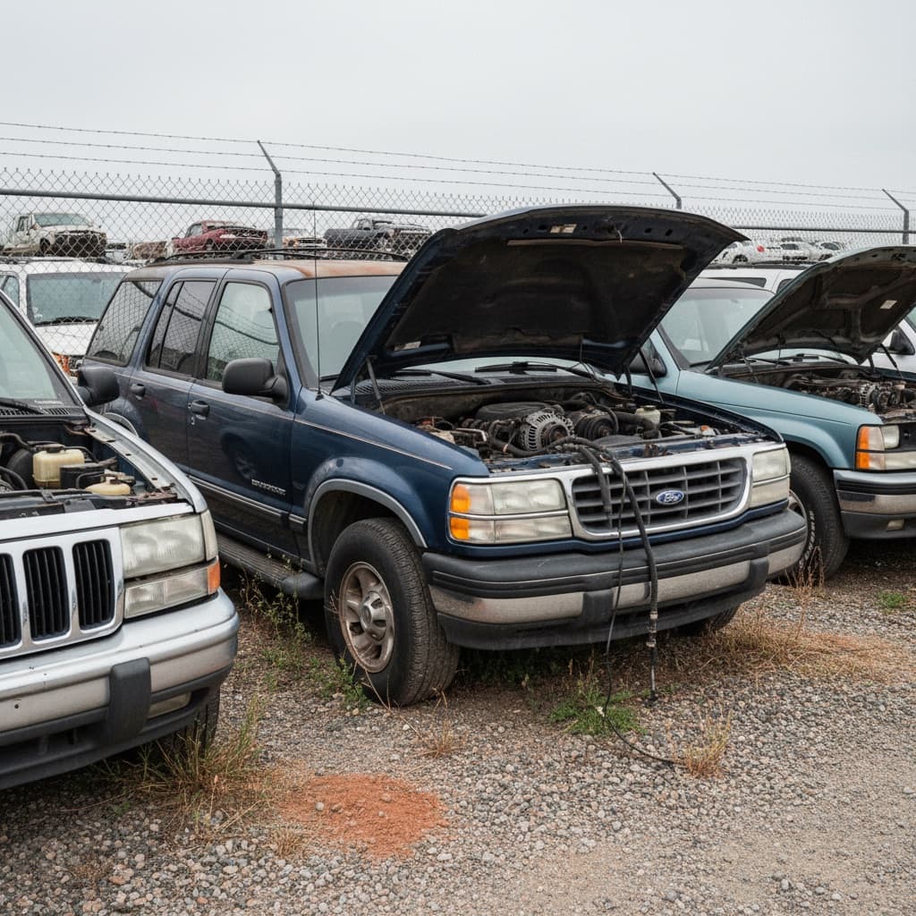 Hyundai Santa Fe Junkyard Parts Guide: Best Parts to Pull and What Fits