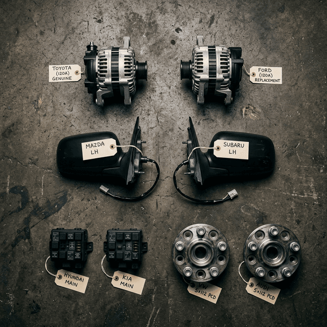 10 Parts You Didn't Know Were Interchangeable: The Sister Car Secret