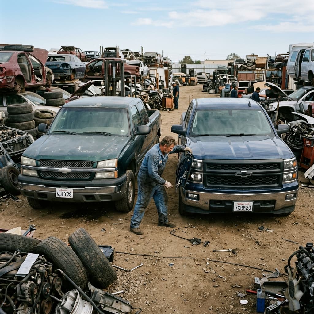 Chevy Silverado & GMC Sierra Junkyard Parts Guide: What Interchanges