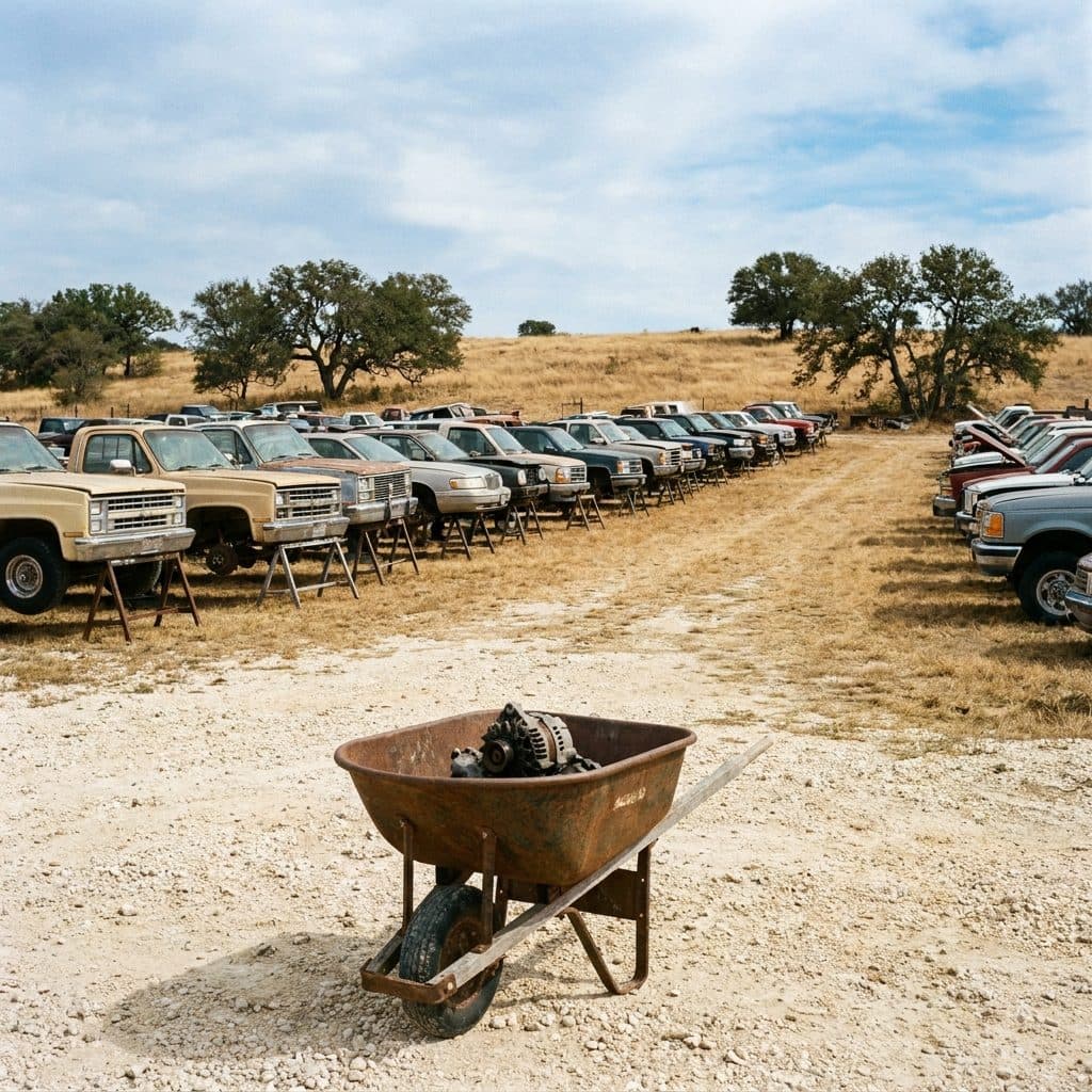 Wrench-A-Part Texas: All 7 Yards, Hours and Inventory