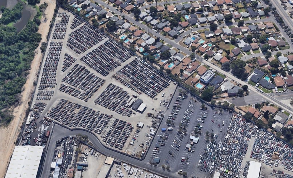 LKQ Pick Your Part – Inventario de Monrovia, California