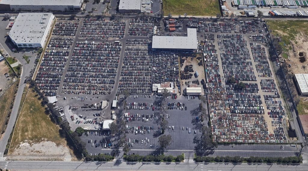 LKQ Pick Your Part – Ontario California Inventory