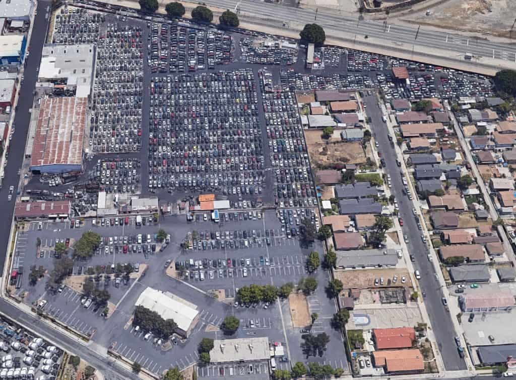 Inventario de LKQ Pick Your Part – Wilmington California