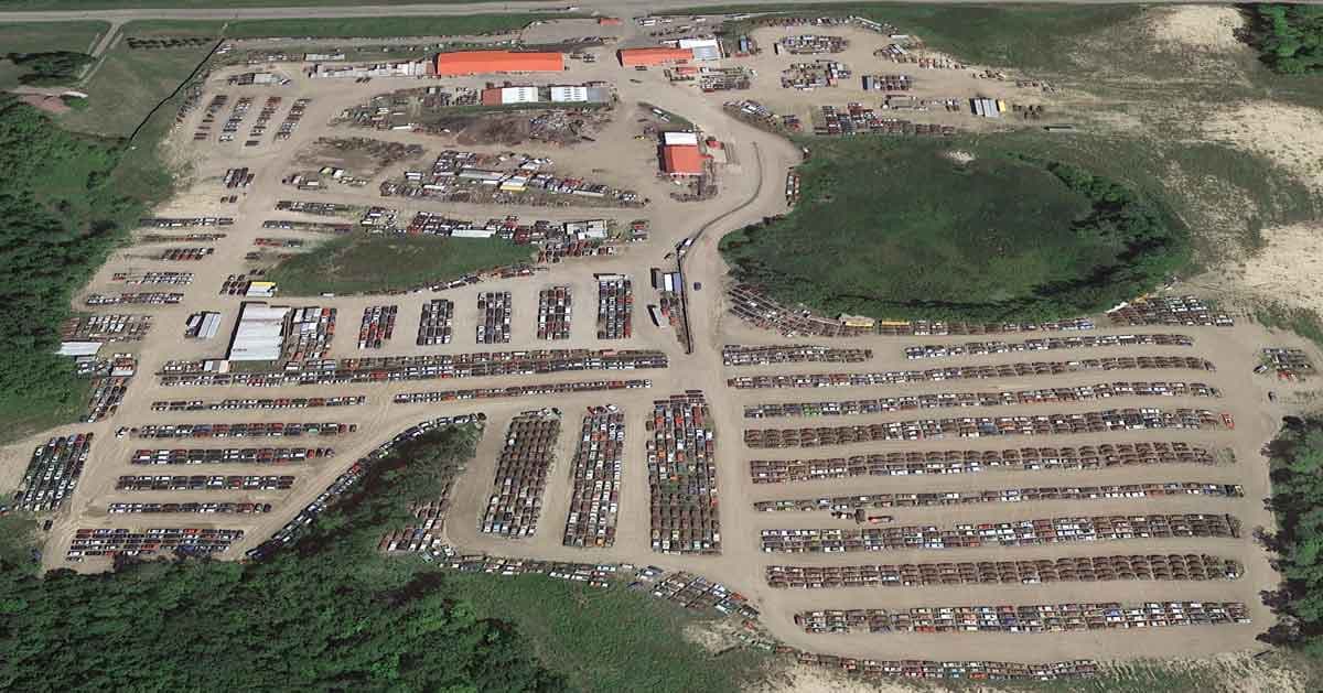 What is the biggest auto salvage yard in the US?