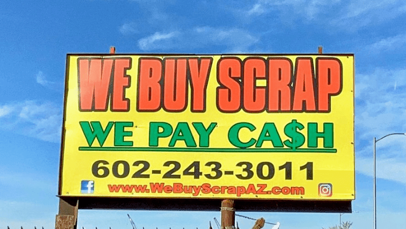 We Buy Scrap at 3035 W Broadway Rd, Phoenix, AZ 85041