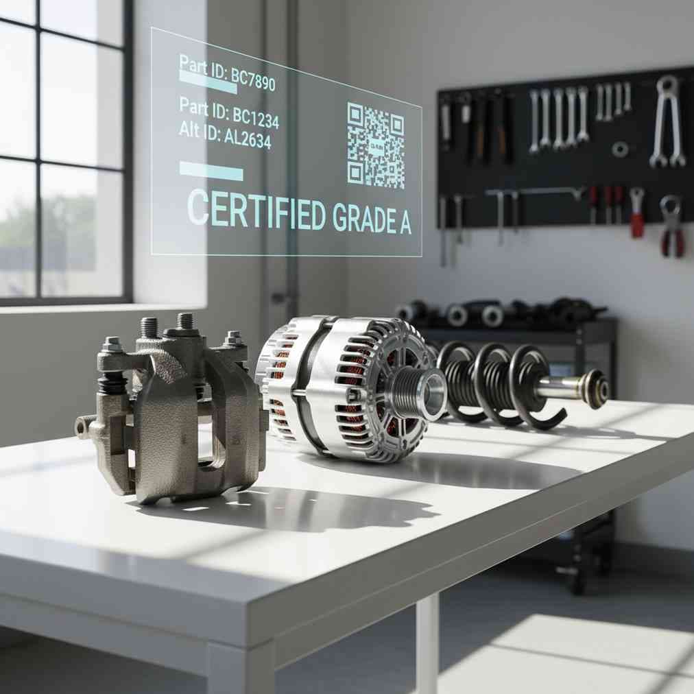 Advances in Used Auto Parts Grading and Certification