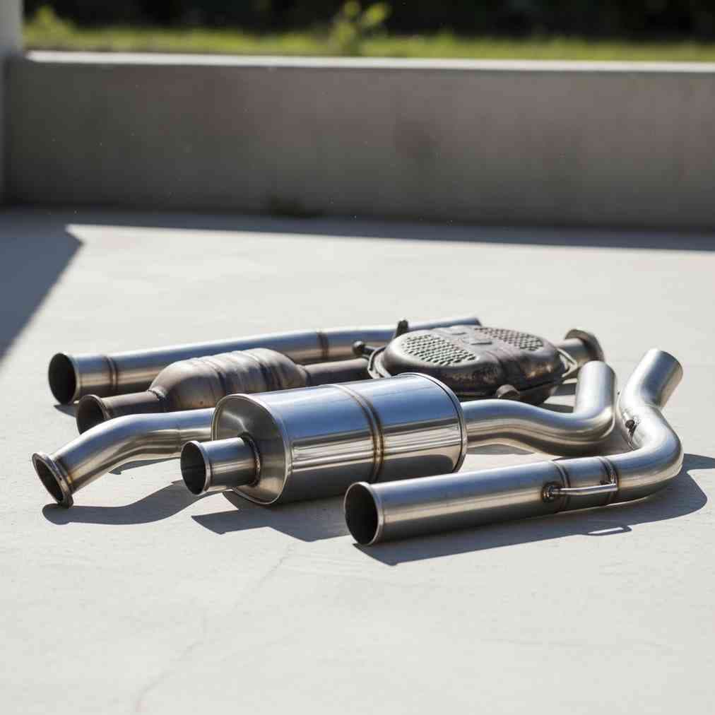 Buying a Used Exhaust System at a Junkyard
