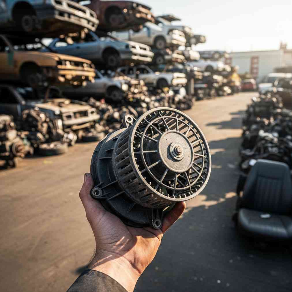 Buying a Used Heater Blower Motor from a Junkyard