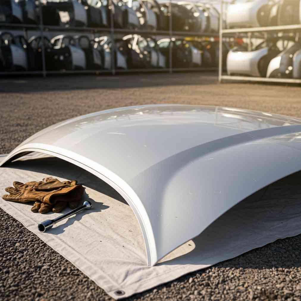 How to Pull and Install a Used Car Hood for Sale