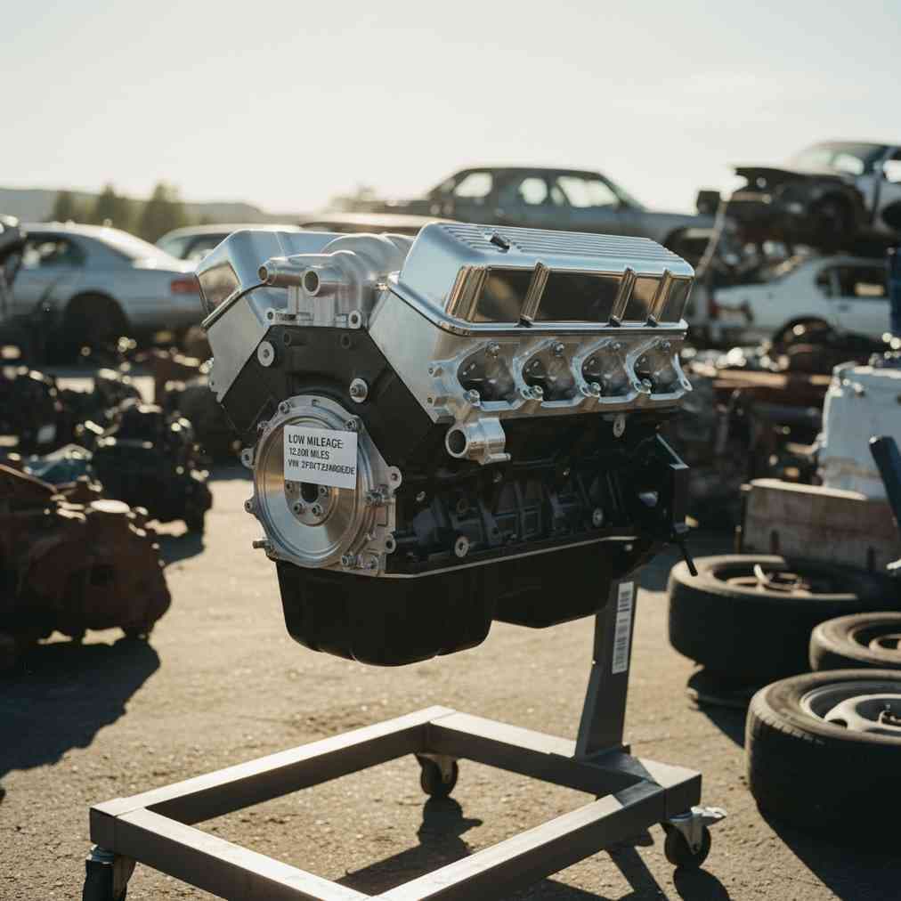 How to Find Salvage Engines by Mileage and Condition
