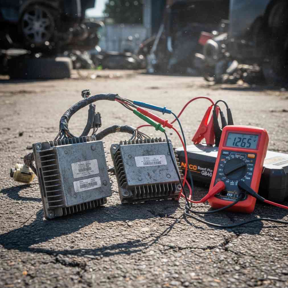 How to Test Electronic Modules in the Yard Before You Buy
