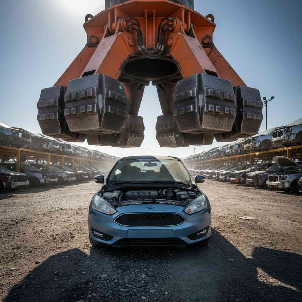 The Lifecycle of a Salvage Car: From Arrival to Crusher