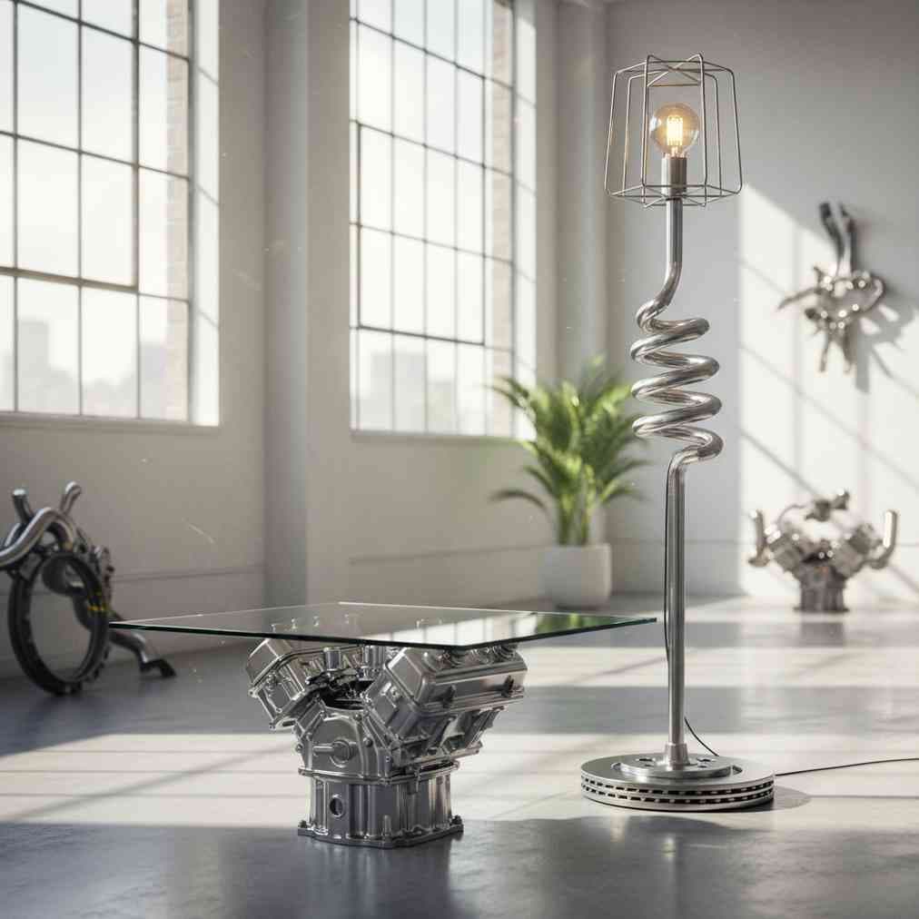 From Parts to Art: 5 Creative Ways to Upcycle Junkyard Finds