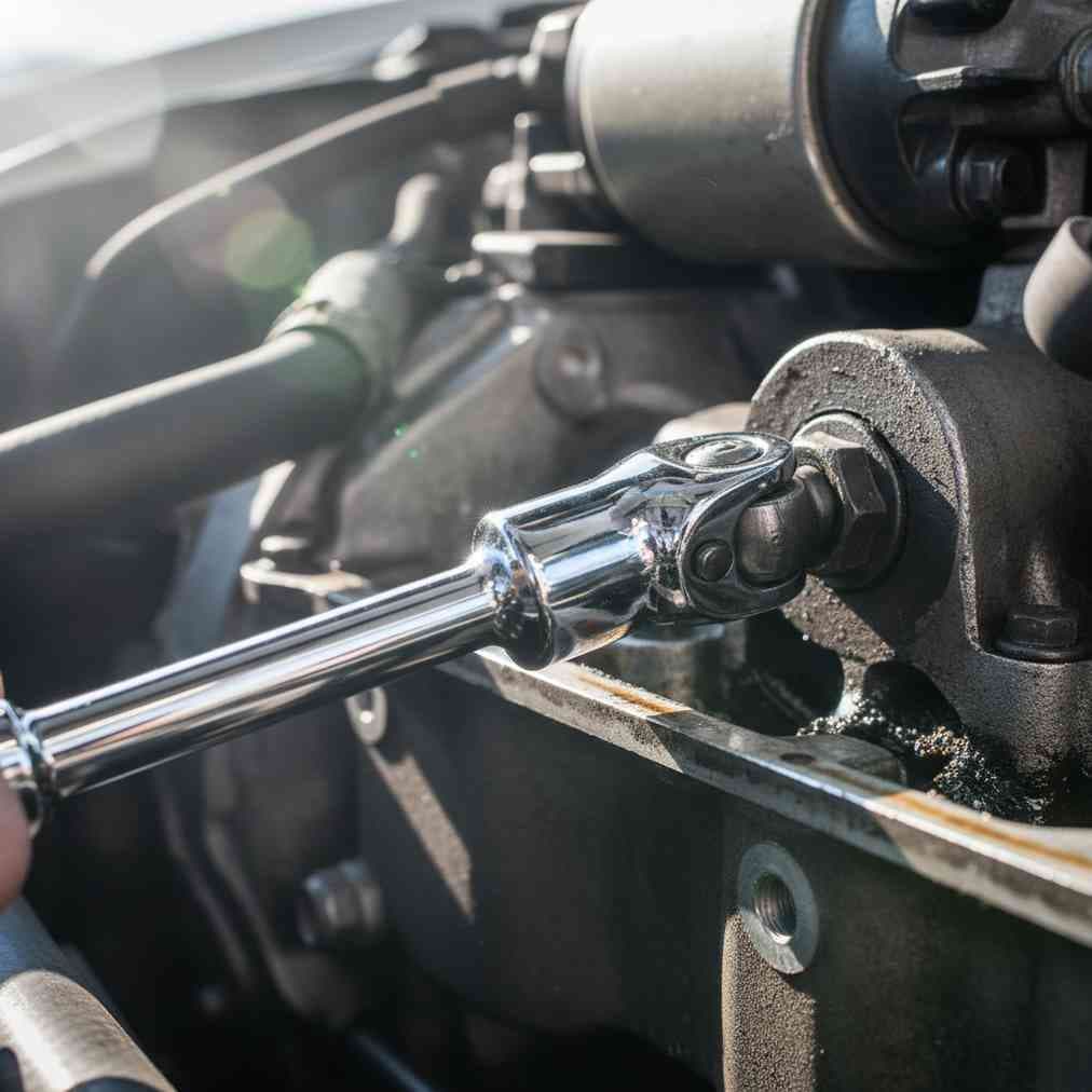 How to Pull a Part That's Hard to Reach (Without Getting Hurt)