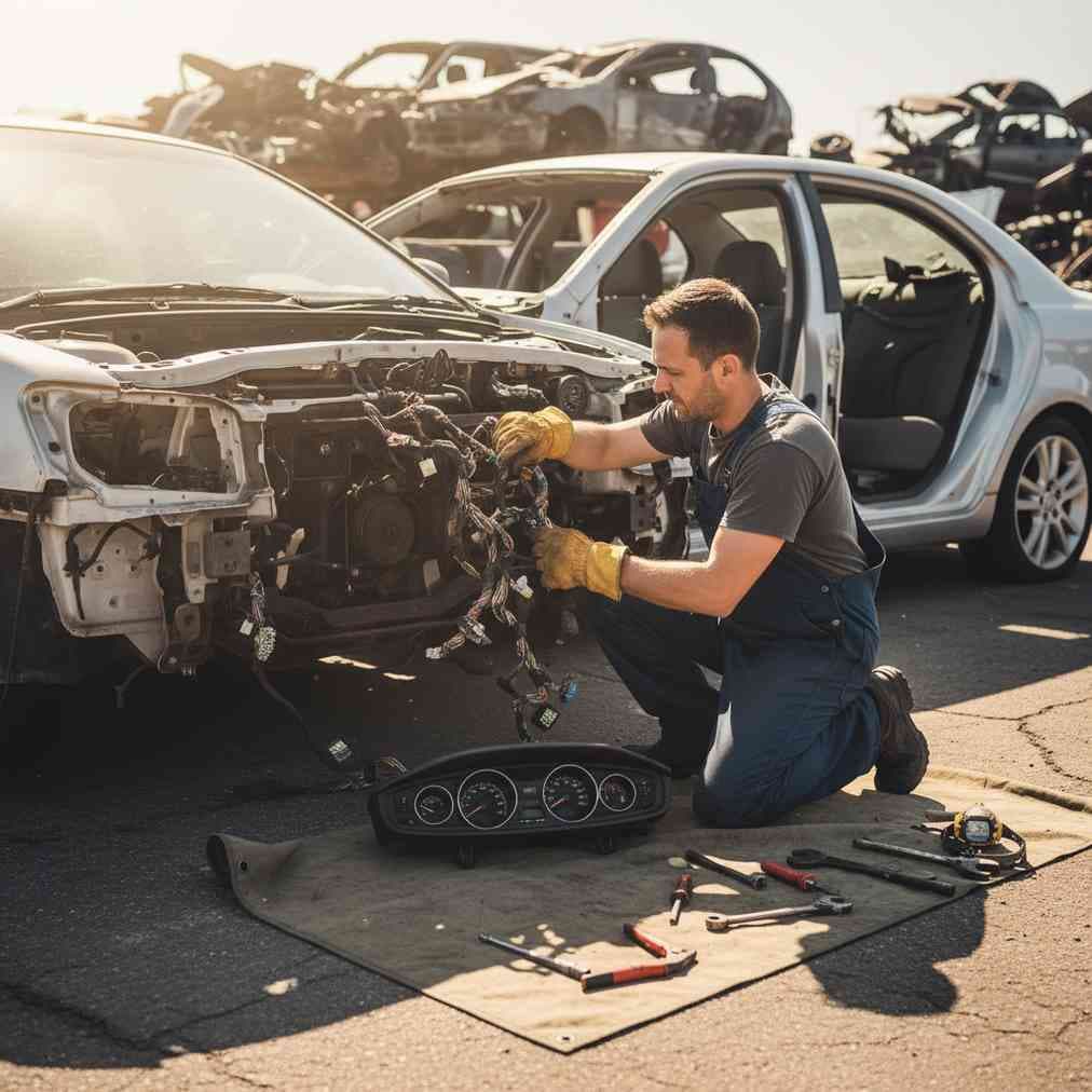 The Junkyard as Your Classroom: How to Practice Auto Repairs for Less