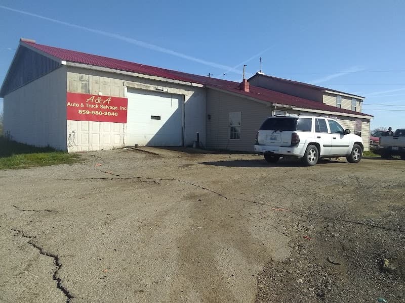 A & A Auto & Truck Salvage at 1181 Barker Ln E, Berea, KY 40403